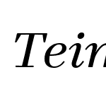 TeimerLOT-Italic