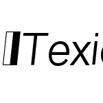 TexicaliAlt-LightItalic