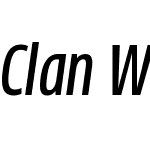 ClanW04-CondMediumItalic