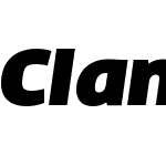 ClanW01-WideUltraItalic