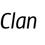 ClanW04-NarrowNewsItalic