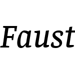 Faustina Medium