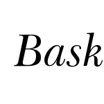 BaskervilleGreek-Inclined