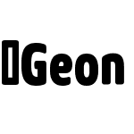 GeonSoftCondensedBlack