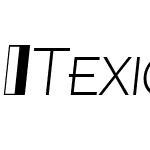 TexicaliSC-ExtraLightItalic