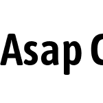 Asap Condensed SemiBold