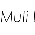 Muli ExtraLight