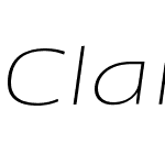 ClanW01-ExtdThinItalic