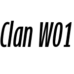 ClanW01-CompMediumItalic