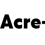 Acre ExtraBold