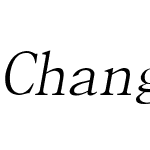 Change Lu Font Equal Width