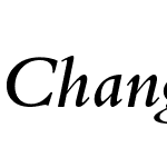 Change Lu Font Medium