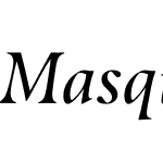 MasqualeroW04-Italic