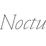NocturneSerif-ExtraThinitalic