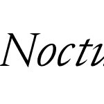 NocturneSerif-Lightitalic