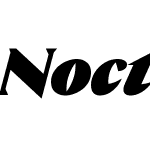 NocturneSerif-Blackitalic