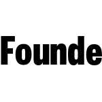 Founders Grotesk X-Condensed Bd