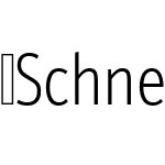 SchnebelSansMEComp-Thin