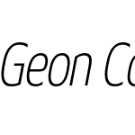 Geon Condensed ExtraLight