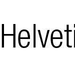 Helvetica Neue-Light Condensed