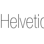 Helvetica Neue-Ultra Light Cond