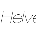 Helvetica Neue-Ultra Light Exte