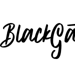 Black Gate Script