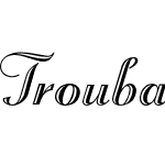 Troubadour Pro Engraved