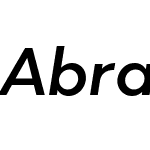 Abrade Medium Italic