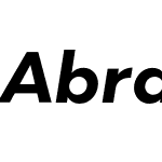 Abrade Bold Italic