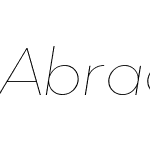 Abrade-ExtraThinItalic