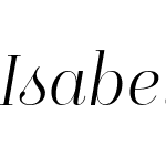 Isabel-Thin-Italic