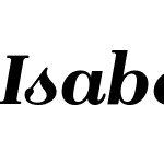Isabel-Black-Italic
