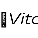 VitoExtended-RegularItalic