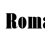 RomanX-ExpandedBold