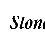 StonePrintSemibold-Italic