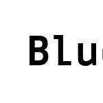BlueNotMono-Bold