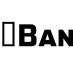 BankSansCapsEFCY-BolCom