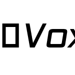 VoxWide-SemiboldIt