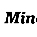 Minernil-BlackItalic