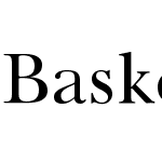 Baskerville Cyrillic