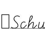 SchulschriftAOT-LinienEins