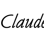 Claude Sans Italic