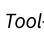 Tool-Italic