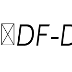 DF-DejavuProLightItalic