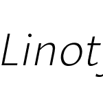 LinotypeAroma ExtraLight