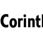 Corinthian Bold Condensed