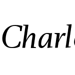 Charlotte Book Italic