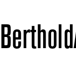 Berthold Akzidenz Grotesk BE