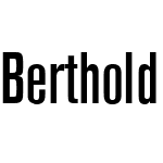 Berthold Akzidenz Grotesk BE